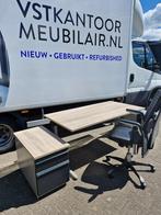 Ahrend Essa bureau of complete werkplek ( 20 beschikbaar), Huis en Inrichting, Bureaus, In hoogte verstelbaar, Zo goed als nieuw