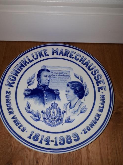 Sierborden met vermelding prinses Beatrix, Verzamelen, Koninklijk Huis en Royalty, Gebruikt, Overige typen, Nederland, Ophalen of Verzenden