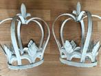 Kroon metaal 2 stuks, Huis en Inrichting, Woonaccessoires | Overige, Ophalen of Verzenden
