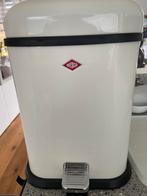 Wesco afvalemmer 15 liter kleur wit, Huis en Inrichting, Ophalen, Met pedaal, Zo goed als nieuw, Metaal