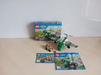 Lego city vliegtuig 60101 vrachtvliegtuig met doos, Kinderen en Baby's, Complete set, Ophalen of Verzenden, Lego, Zo goed als nieuw