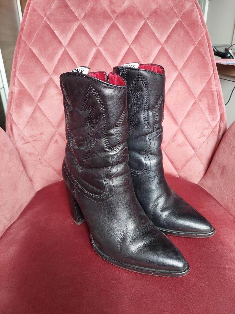 Bronx enkellaarzen, Bronx, Zwart, Lage of Enkellaarzen, Ophalen of Verzenden