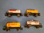 Märklin Oliewagons - Set van 4, Wisselstroom, Gebruikt, Wagon, Ophalen of Verzenden