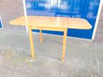 Compacte grenen eettafel handig voor klein huis, Ophalen, 100 tot 150 cm, 50 tot 100 cm, Zo goed als nieuw