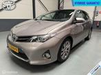 Toyota Auris 1.8 Hybrid Lease Navi|Pano|Camera|17"LM-Velgen, Stof, Gebruikt, Zwart, 4 cilinders
