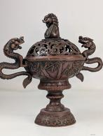 Wierookbrander - Brons - handgemaakt, Antiek en Kunst, Ophalen of Verzenden, Brons
