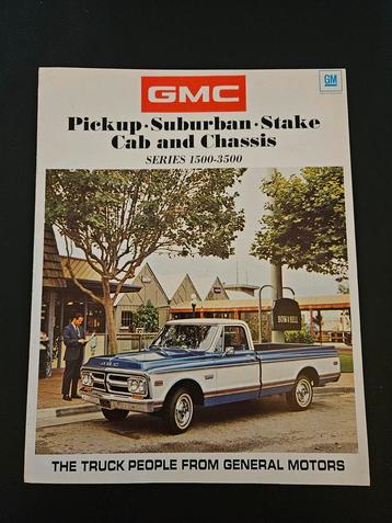 Brochure GMC Series 1500 - 3500 1971 USA  beschikbaar voor biedingen