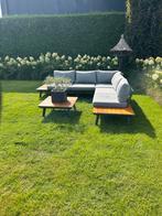 Aluminium hoekloungeset in zeer goede staat, 5 zitplaatsen, ., Aluminium, Ophalen of Verzenden