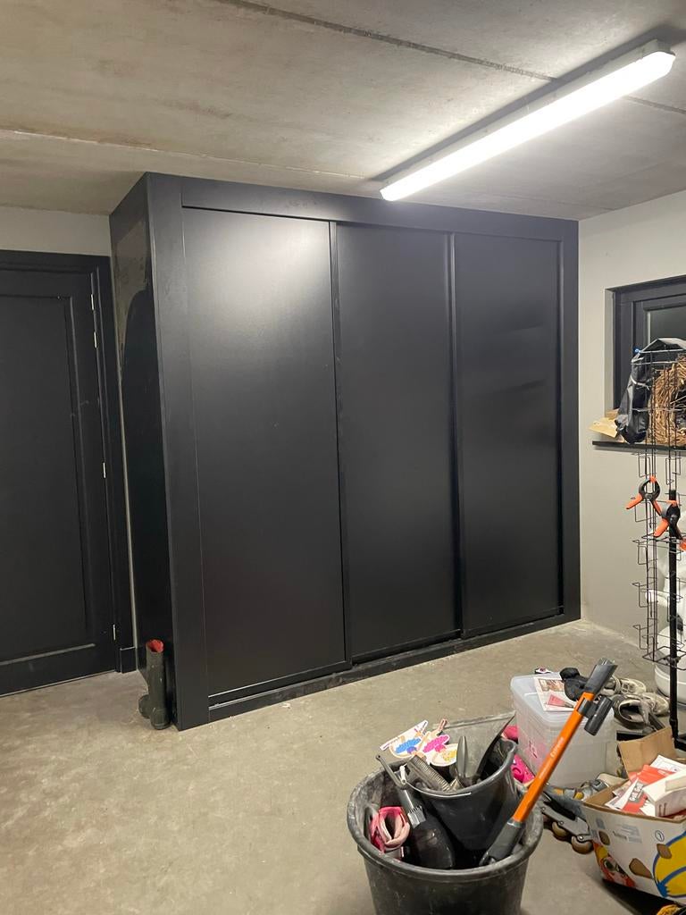 Strakke kastenwand - Ideaal voor opslag, Ophalen, Overige materialen, 200 cm of meer, Zo goed als nieuw