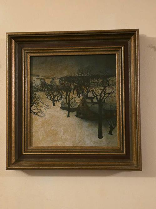 Antiek schilderij 1925, Antiek en Kunst, Kunst | Schilderijen | Klassiek, Ophalen of Verzenden