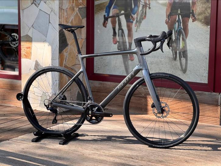 Scott Addict 50 slate grey XXL  > 1.90m, Fietsen en Brommers, Fietsen | Racefietsen, Nieuw, Gazelle, 10 tot 15 versnellingen, Carbon