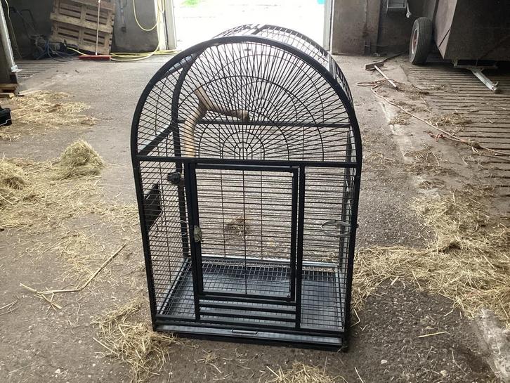Papegaaienkooi  Vogelkooi. Kooi, Dieren en Toebehoren, Vogels | Hokken en Kooien, Gebruikt, Overige typen, Metaal, Ophalen