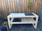 BBQ tafel meubel buiten keuken weber egg Kamado Joe Bastard, Tuin en Terras, Buitenkeukens, Ophalen, Houtskool, Zelf gemaakt, Nieuw