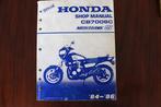 Honda CB700SC 1984-1986 Nighthawk shop manual CB 700 SC, Motoren, Ophalen of Verzenden, Honda