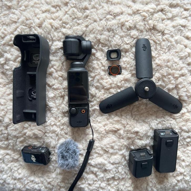 DJI Osmo Pocket 3 Creator Combo + ND variable filter, Audio, Tv en Foto, Actiecamera's, Zo goed als nieuw, Overige merken, Ophalen