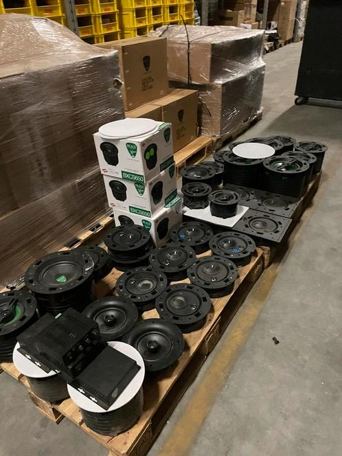 Inbouw speakers en versterkers ex beurs, Audio, Tv en Foto, Luidsprekers, Zo goed als nieuw, 120 watt of meer, Overige merken