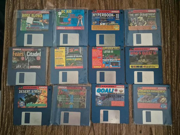 Amiga Floppy Games - Collectie Klassiekers, Spelcomputers en Games, Games | Overige, Gebruikt, Overige genres, 1 speler, Ophalen of Verzenden