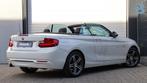 BMW 2 Serie Cabrio 218i Executive Sport-Line | Leder | Stoel, Auto's, BMW, 12 maanden, Gebruikt, 4 stoelen, Wit