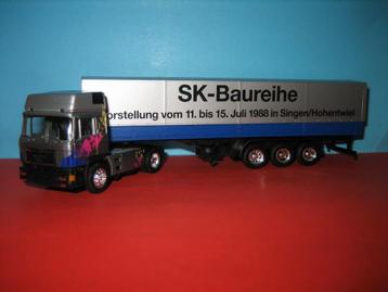 SK-Baureihe  MAN met oplegger  Herpa beschikbaar voor biedingen