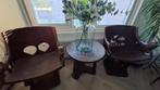 Antieke afrikaanse set stoelen en tafel, Antiek en Kunst, Antiek | Meubels | Tafels, Ophalen