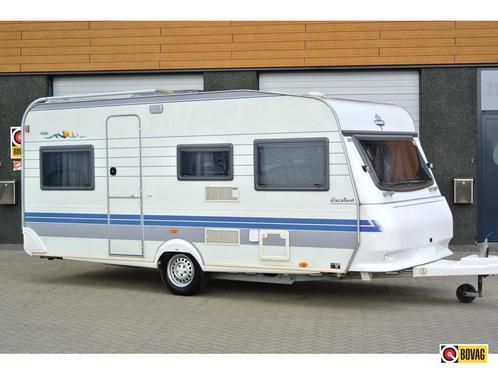 Hobby Excellent 470|Rondzit|Sanitair|Voortent|4 Persoons|, Caravans en Kamperen, Caravans, Bedrijf, tot en met 4, 1000 - 1250 kg
