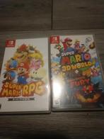 Super mario 3d world and super mario rpg nintendo switch, 3 spelers of meer, Ophalen, Zo goed als nieuw, Vanaf 3 jaar
