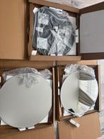 3 Ronde Wandspiegels - Nieuw - 60cm, Rond, Nieuw, Ophalen of Verzenden, Minder dan 100 cm