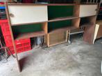 Vintage bedombouw voor 2mtr breed bed opknappertje, Ophalen, Gebruikt, Tweepersoons, 200 cm