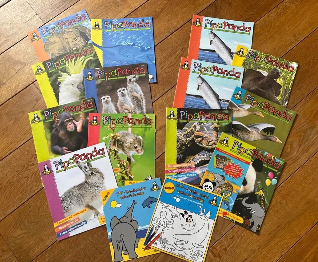 15x Pipa Panda tijdschriften NIEUW, Boeken, Ophalen of Verzenden, Nieuw