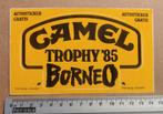 Camel Trophy 1985 vintage sticker syncro land rover Toyota, Ophalen of Verzenden, Zo goed als nieuw