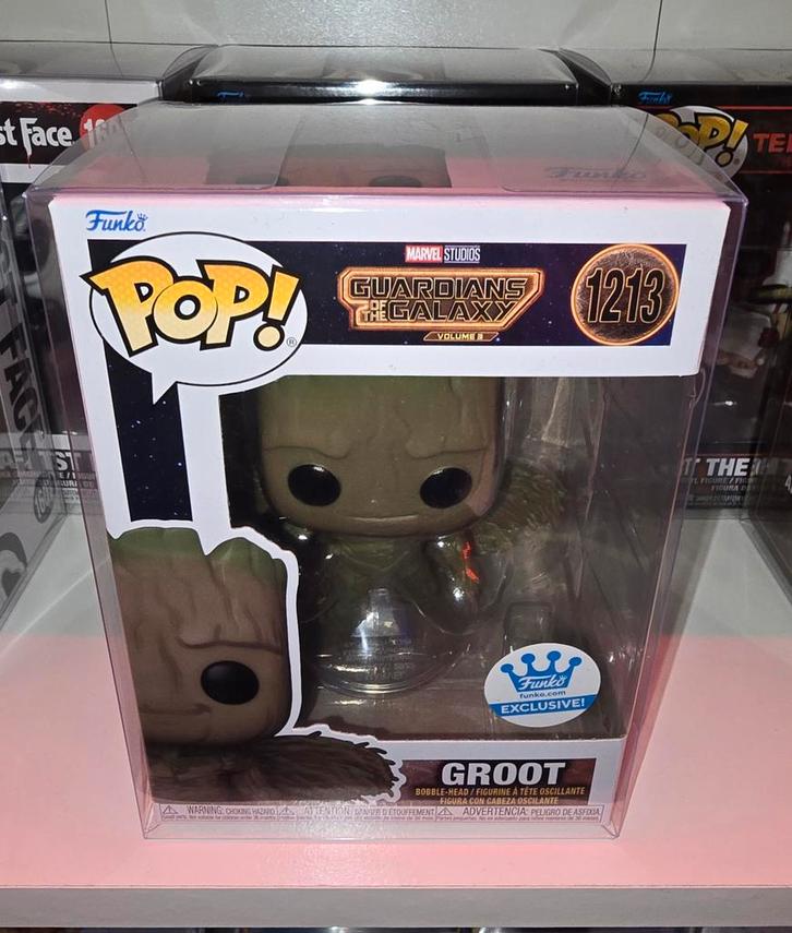 Funko Pop! 1213 Groot (MARVEL) EXCLUSIVE, Verzamelen, Poppetjes en Figuurtjes, Nieuw, Ophalen of Verzenden
