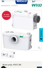 Wilo afvalwaterpomp met vermaler, Doe-het-zelf en Verbouw, Sanitair, Ophalen of Verzenden, Nieuw