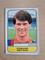 Panini Voetbal 82 Edward Metgod Haarlem, Ophalen of Verzenden, Zo goed als nieuw, Ajax, Poster, Plaatje of Sticker
