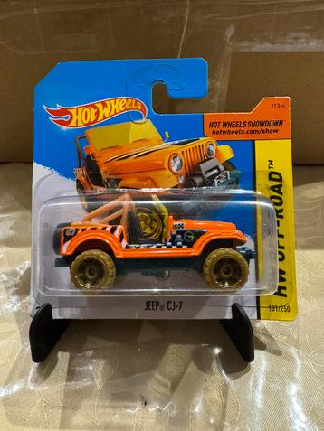 Hotwheels Jeep CJ7 TH hot wheels sd beschikbaar voor biedingen
