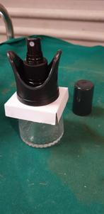 olie spuit van glas zwart kunststof dop, Ophalen of Verzenden, 'T Olde Gre-j, Info@toldegrej.nl, Endepoelstraat 20f Didam