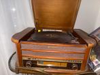 Roadstar HIF-1993D+BT Retro Platenspeler - 5 in 1, Gebruikt, USB-aansluiting, Platenspeler, Ophalen