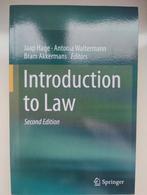 Introduction to Law 2nd edition, Ophalen of Verzenden, Beta, Zo goed als nieuw, WO