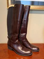 TONI Pons laarzen leer donkerbruin maat 39, Hoge laarzen, Bruin, Verzenden, Zo goed als nieuw