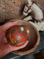 Houten decoratie ballen india oostsers, Antiek en Kunst, Curiosa en Brocante, Ophalen of Verzenden