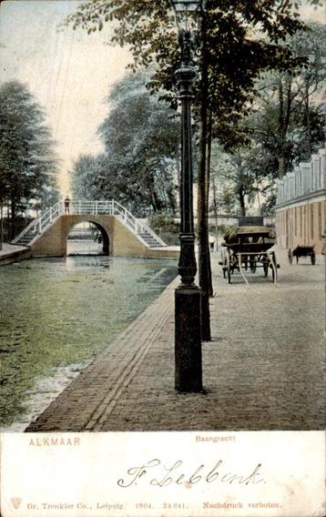 alkmaar . baangracht  beschikbaar voor biedingen