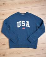 Blauwe USA trui, Ophalen of Verzenden, Zo goed als nieuw, Maat 34 (XS) of kleiner, Blauw