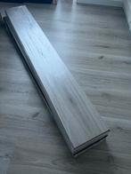 Eiken Grijs Laminaat + Ondervloer (5.8 m²), Kunststof, Nieuw, 10 tot 30 cm, 5 tot 10 m²