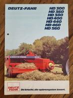 Tractor folder Deutz-Fahr HD 300 - HD 560, Ophalen of Verzenden, Zo goed als nieuw