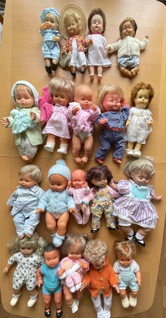 Veel versch. merken poppen met kleding., Verzamelen, Poppen, Gebruikt, Pop, Ophalen