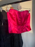 Vintage Y2K roze satijnen look mouwloze korset top, Vintage, Vintage, Vintage, Ophalen of Verzenden