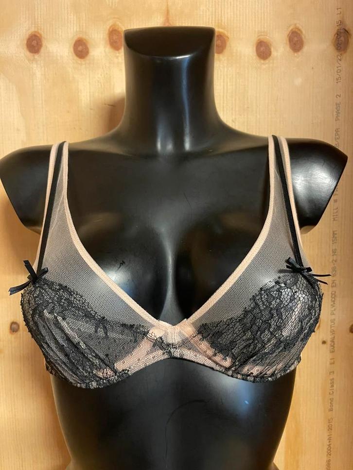 Chantal thomass bh 75b en 80b model intuition, Kleding | Dames, Ondergoed en Lingerie, BH, Beige, Verzenden