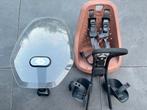 Yepp mini voorzitje incl windscherm en 3 adapters, Fietsen en Brommers, Fietsaccessoires | Fietsstoeltjes, Ophalen, Gebruikt, Voorzitje