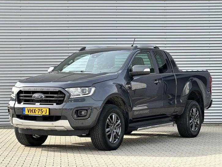 Ford Ranger 2.0 EcoBlue Wildtrak Supercab Pick up, Auto's, Ford, Bedrijf, Te koop, Ranger, 4x4, ABS, Achteruitrijcamera, Airbags