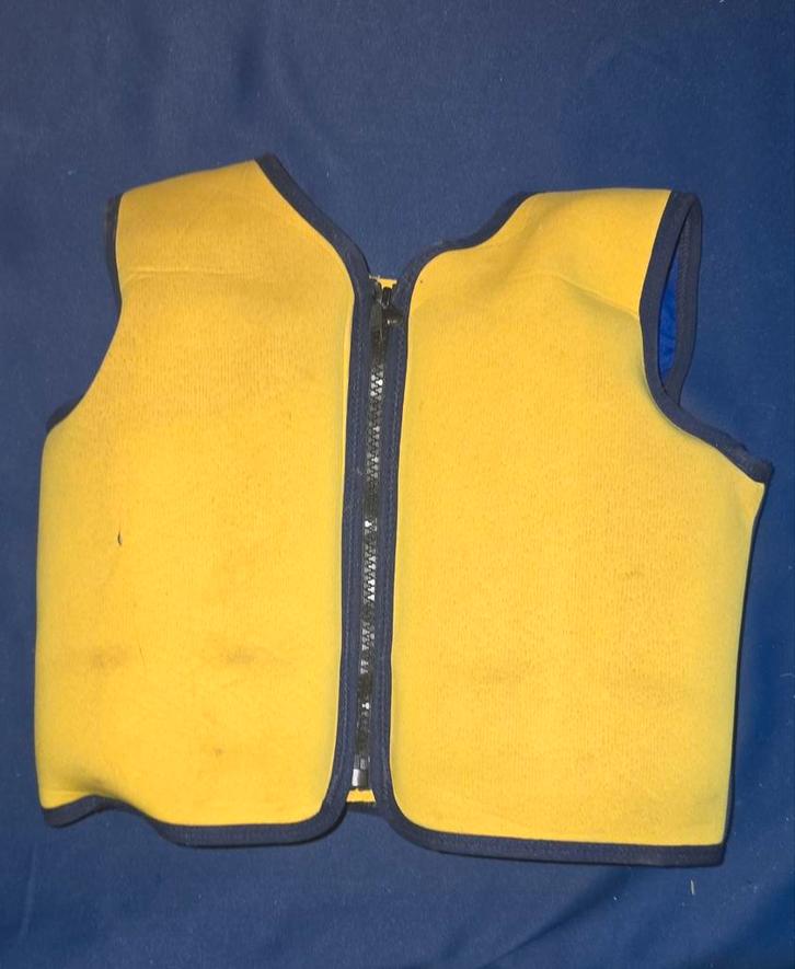 Geel zwemvest voor kinderen, Kleding | Heren, Bodywarmers, Gedragen, Overige maten, Geel, Ophalen of Verzenden