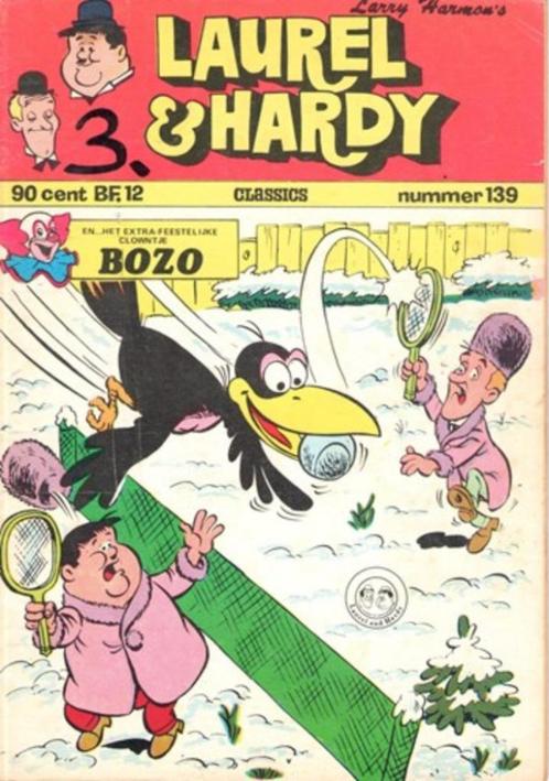 stripboeken Laurel en Hardy 2x   en Floris Flap (bug bunny)1, Boeken, Stripboeken, Gelezen, Meerdere stripboeken, Verzenden